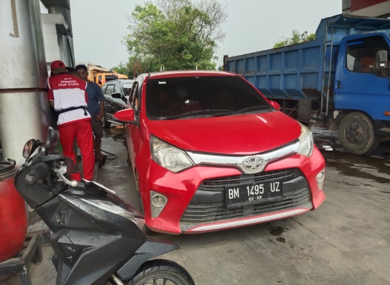 A Alias Nonot RT Mafia BBM, Diduga melakukan Praktek Penimbunan BBM Subsidi