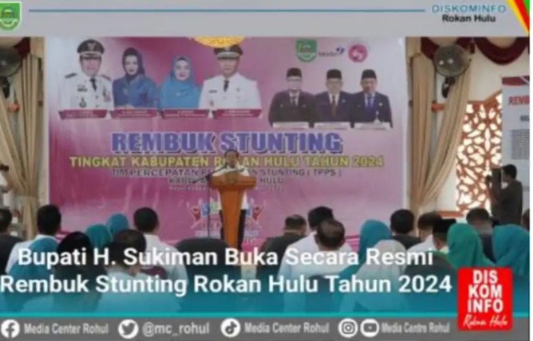 Angka Stunting di Rohul Terus Menurun