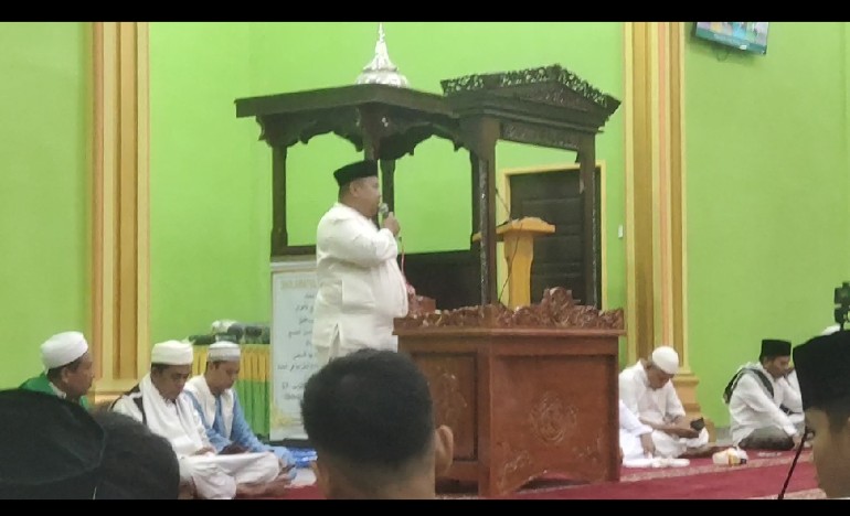 Awak Media Rohul Dan GSSB Ramaikan Masjid Syuhada