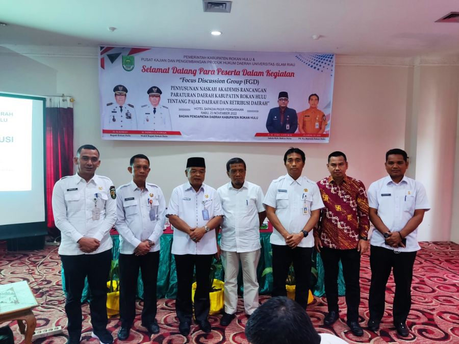 Bapenda Gelar FGD Dalam Rangka Penyusunan Naskah Akademis