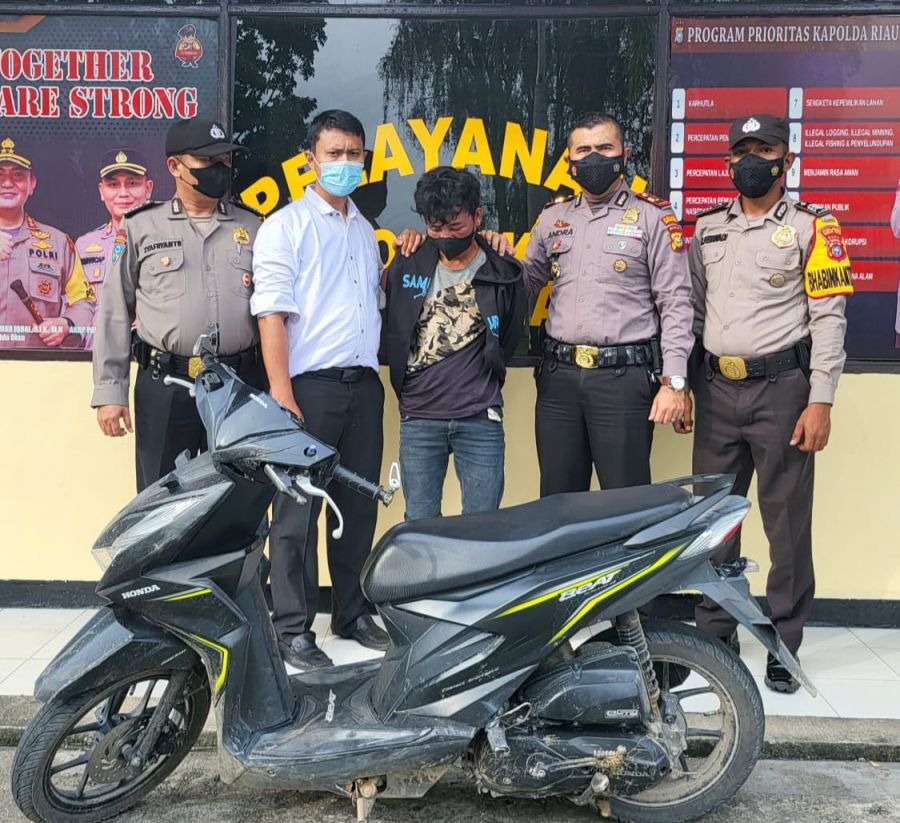 Begal Punya Jimat Kebal, Tak Berkutik Dibekuk Unit Reskrim Polsek Kepenuhan