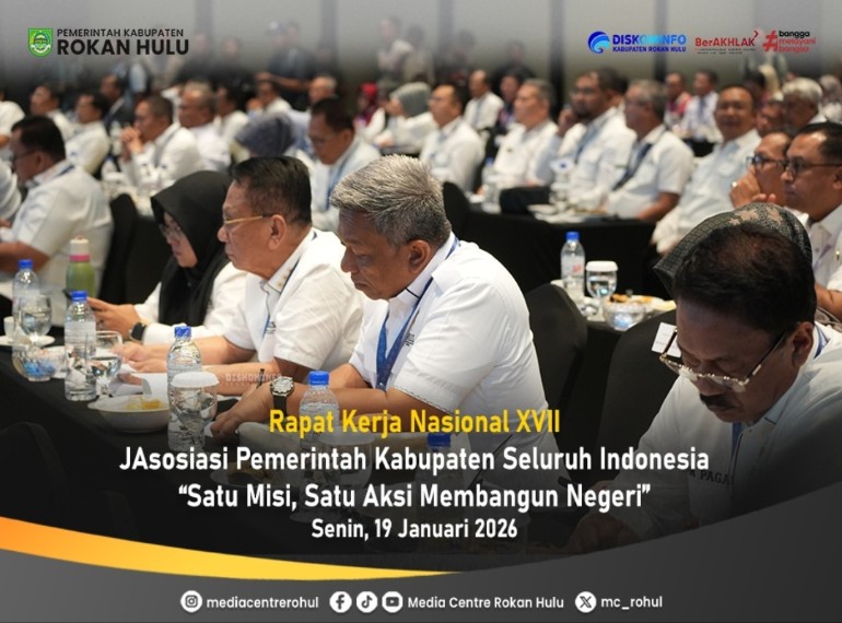 Bupati Anton Hadiri Rakernas APKASI XVII di Batam