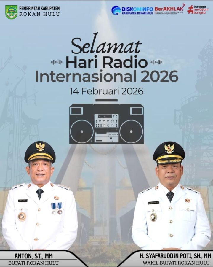Bupati Dan Wakil Ucapkan Selamat Hari Radio