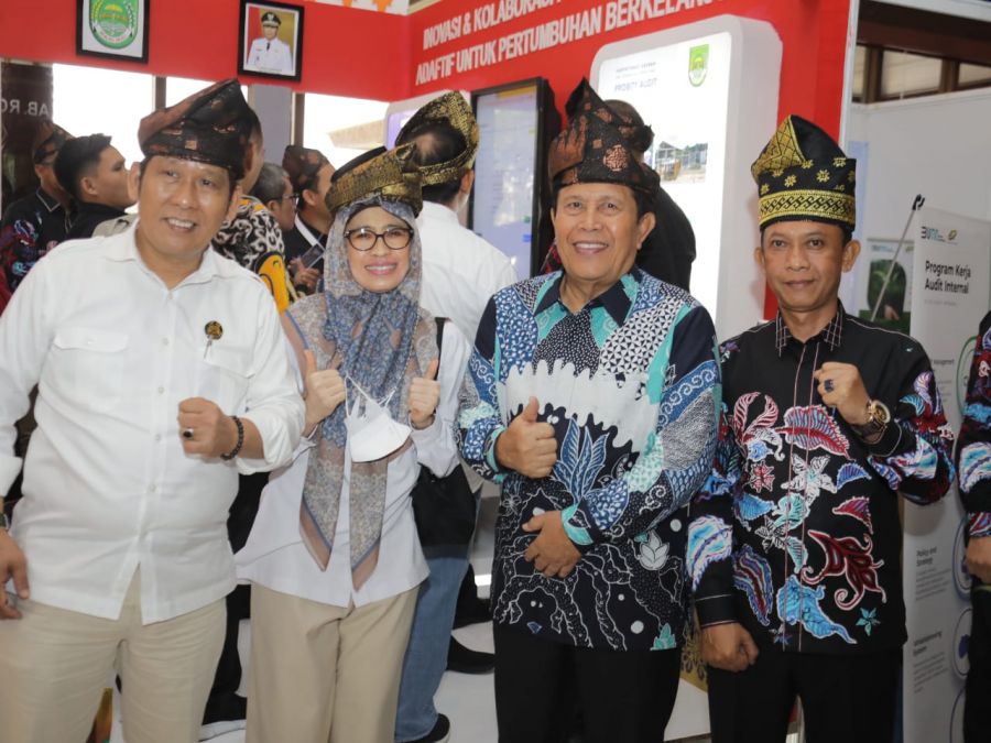 Bupati Rohul H. Sukiman Hadiri Expo Pengawasan Intern 2023 di Jakarta