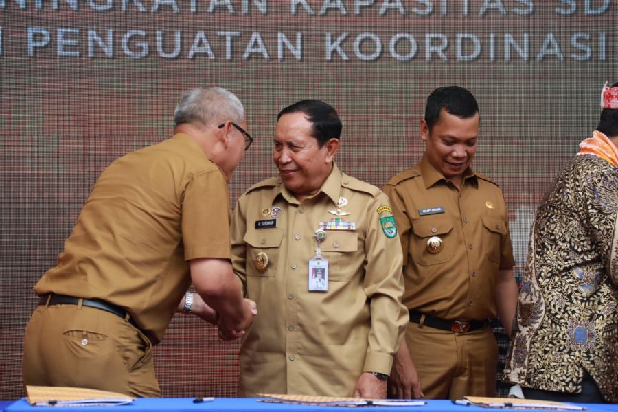 Bupati Rohul H. Sukiman Sosialisasi Sinergi dan Kolaborasi Pemberdayaan UMKM