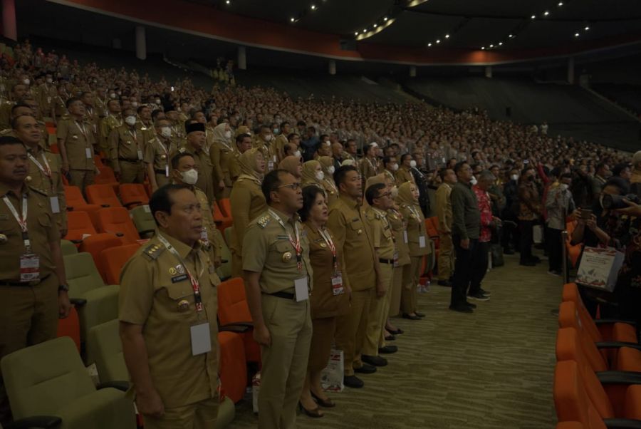 Bupati Rohul Ikuti Rakornas Kepala Daerah Dan Forkopimda 2023