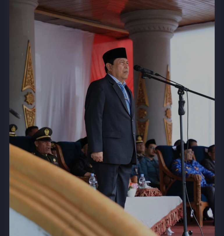 Bupati Sukiman Selaku Inspektur Upacara, Hari Kesaktian Pancasila