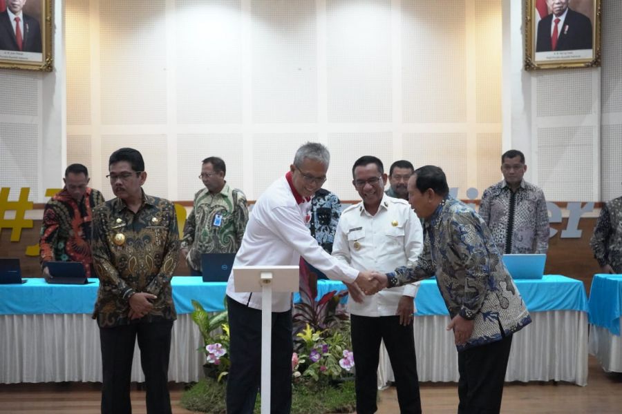 Bupati Teken (TTE) PKS Dengan BSSN