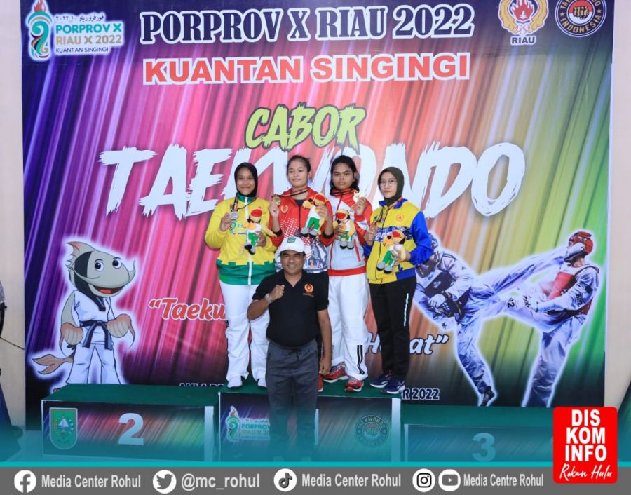 Cabor Sepak Takraw Rohul Di Kelas Quadran Barhasil Sumbangkan Mendali Bagi Rohul