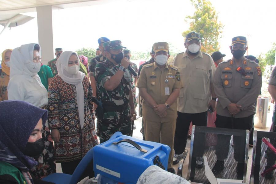 Danlanud Roesmin Nurjadin Ajak Masyarakat Ikut Divaksinasi