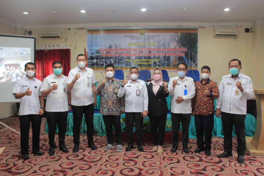 Disperkim Rohul Ajukan Penyusunan Draff Ranperda Pengelolaan Air Limbah Domestik