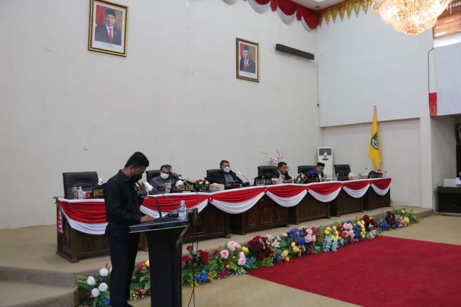 DPRD Rokan Hulu Laksanakan Paripurna Penyampaian Laporan Hasil Reses Masing-masing Dapil