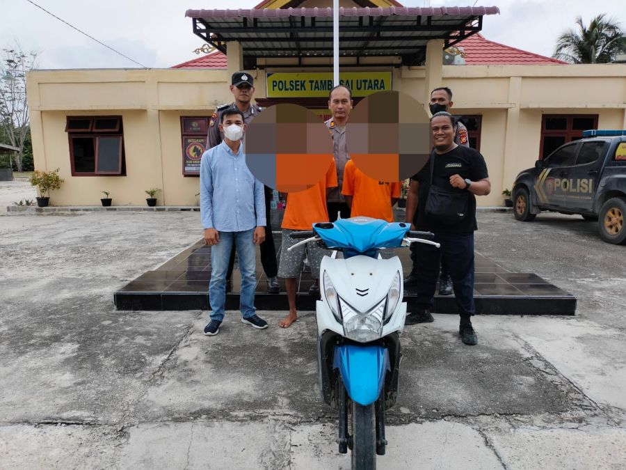 Dua Tersangka Maling Sepeda Motor Diamankan Polisi