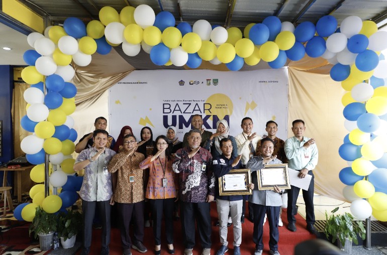 Dukung UMKM Maju, KPP Pratama Bangkinang Meyelenggarakan Bazar UMKM