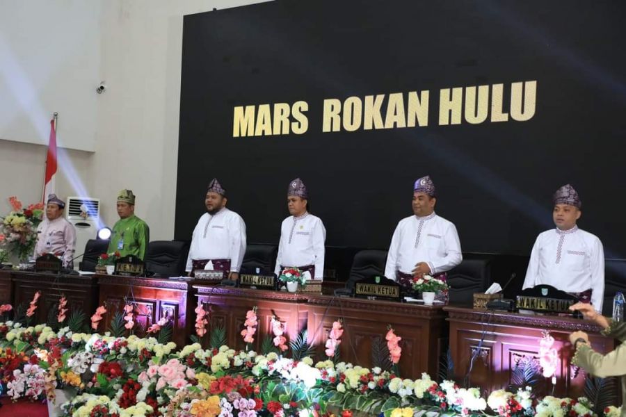 Galeri Sidang Paripurna Istimewa DPRD Rokan Hulu Dalam Rangka HUT Rohul ke 24 Tahun 2023