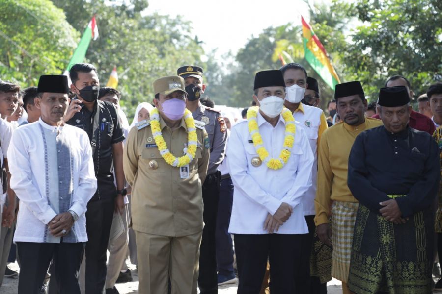 Gubernur Riau Drs. H.Syamsuar, M.Si Kunker Ke Rokan IV Koto