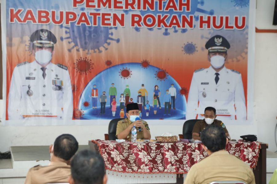 H. Sukiman Adakan Rapat Koordinasi Tentang Penggunaan Akses Jalan di Kecamatan Bonai Darussalam