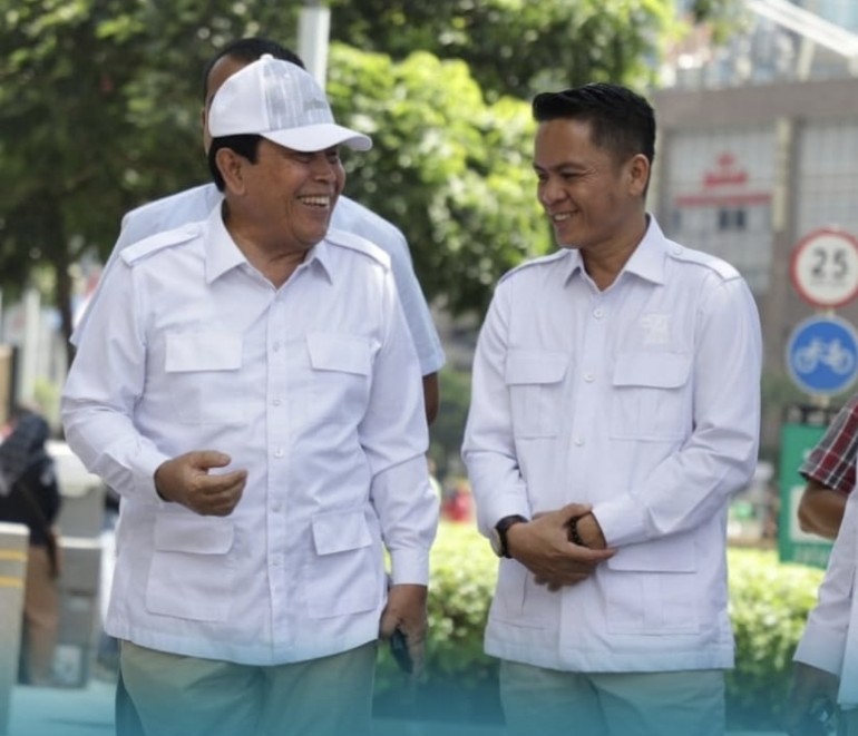 H Sukiman Hadiri Pelantikan Presiden ke 8