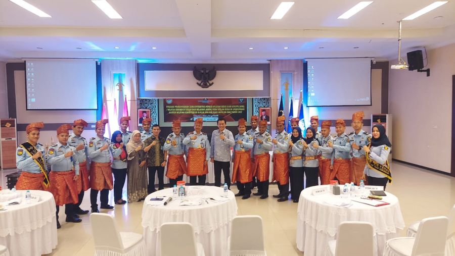 Ikuti Evaluasi Bersama TPI, Lapas Pasir Pengaraian Tatap Serius WBK