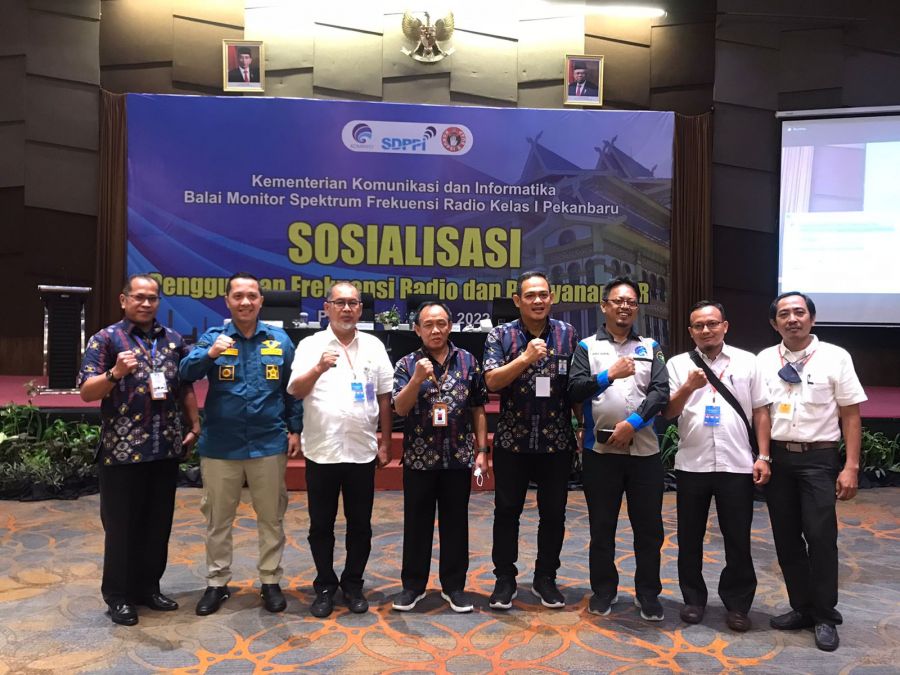 Kadis Kominfo Ikuti Sosialisasi Penggunaan Frekuensi Radio dan Pelayanan ISR