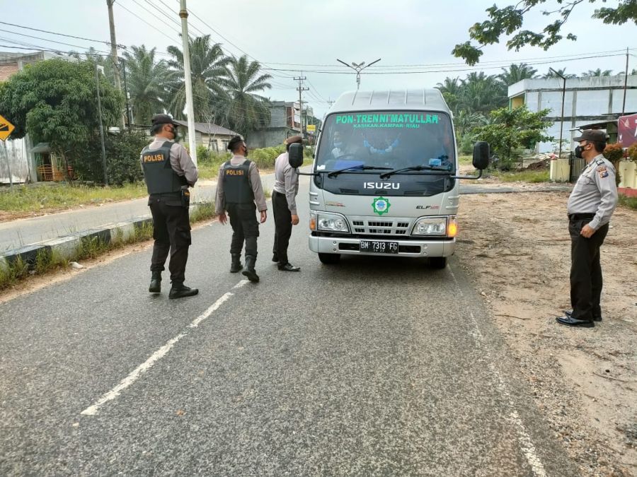Kapolres Rohul Perintahkan Kapolsek Kabun untuk Kegiatan Rutin Yang Ditingkatkan di Wilkum Kabun