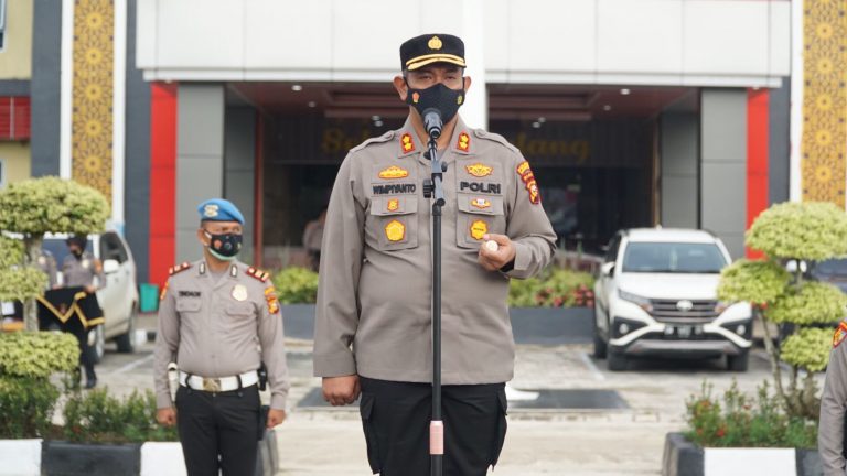 Kapolres Rohul Tergetkan 3000 Peserta Divaksinasi Setiap Hari