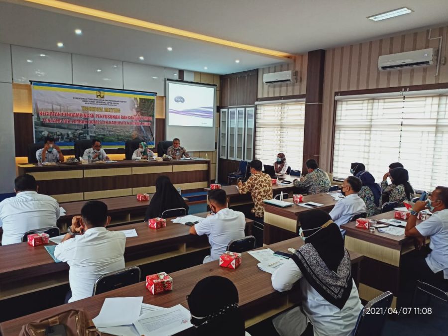 Kegiatan Pendampingan Penyusunan Rancangan Perda Tentang Air Limbah Domestik