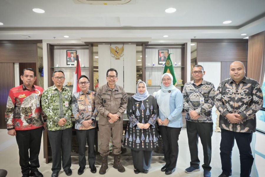 Kepala Kejaksaan Tinggi Riau Terima Kunjungan Kerja Sekaligus Silaturahmi Bupati Bengkalis