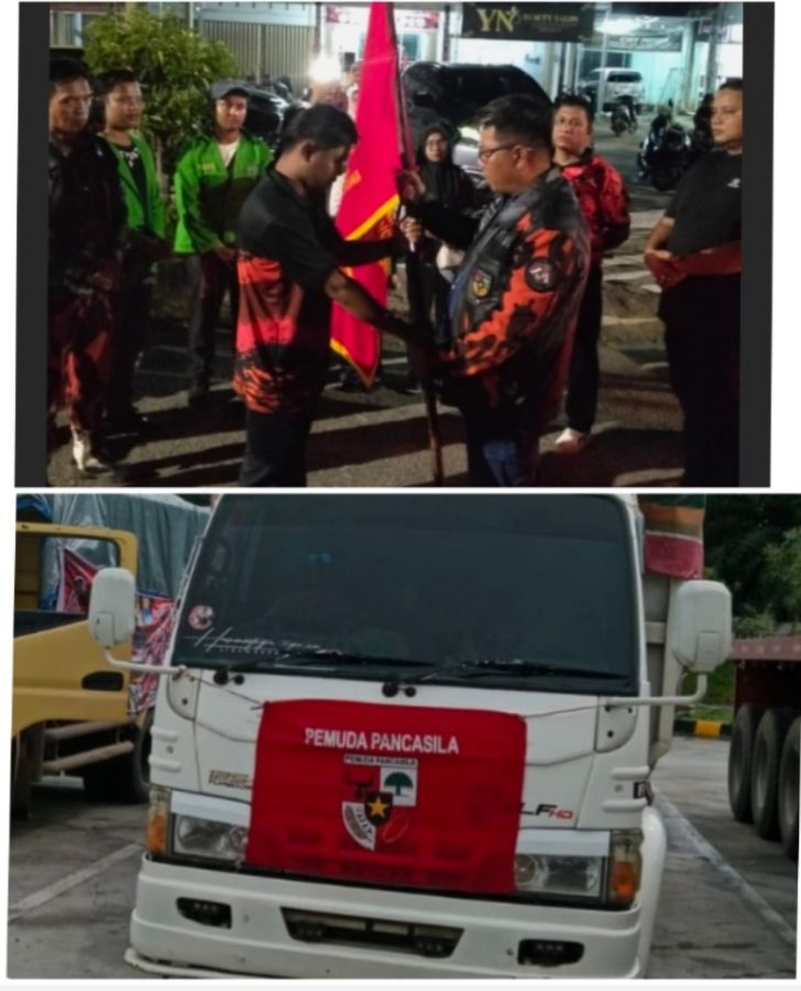 Ketua MPC PP Rohul Bantuan Logistik untuk Korban Bencana Aceh dan Sumut