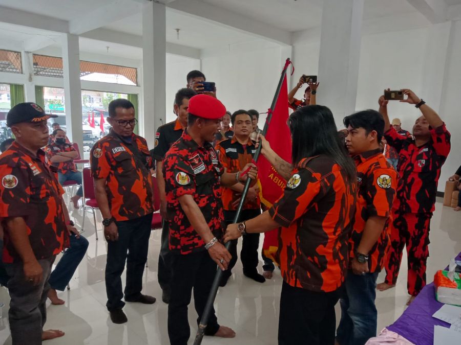Ketua MPC PP Rohul Lantik Ketua Komando Inti