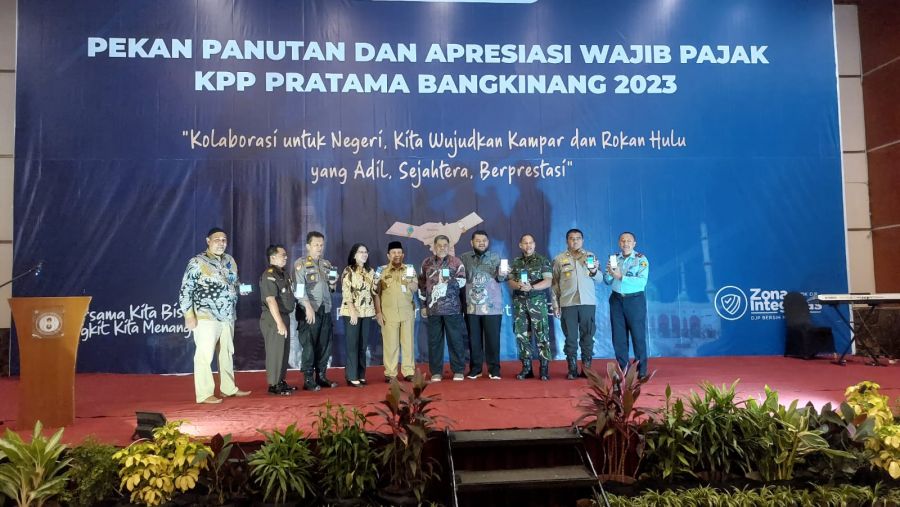 KPP Pratama Bangkinang Gelar Pekan Panutan Tahun 2023 dan Berikan Apresiasi Kepada Wajib