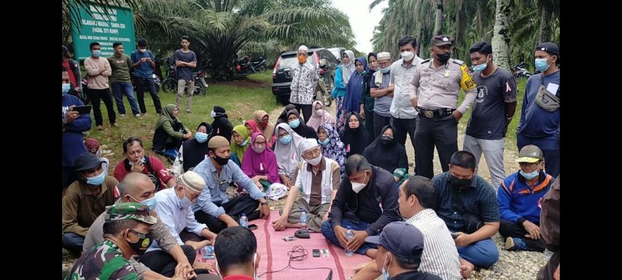Lelah Dibohongi, Warga Banja Ladang Ancam Rebut Paksa Lahan PTPN V Sei Intan