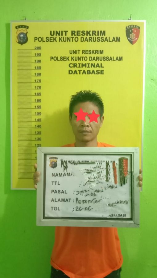 Maling di SD Negeri 011 Kunto Darussalam Diringkus Polisi dan Satu Lagi Melarikan Diri
