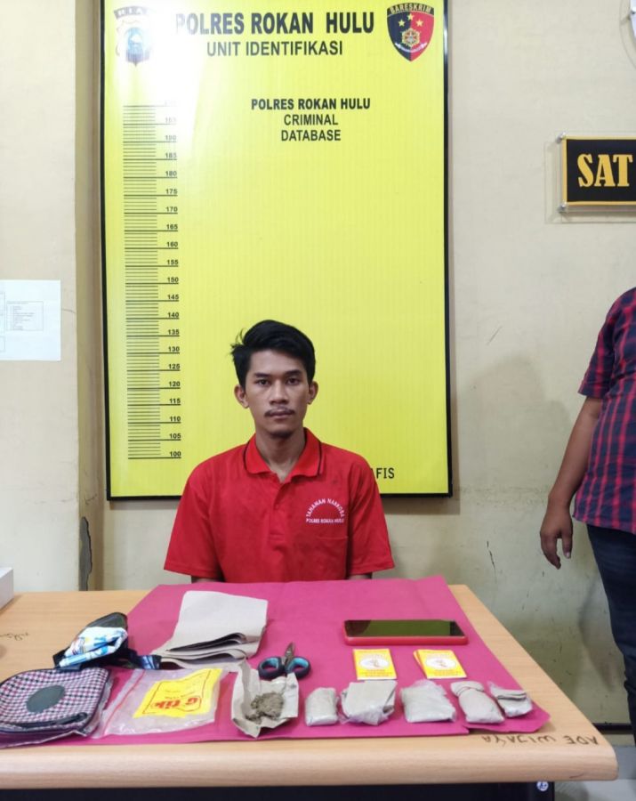 Maling Sapi Diringkus Personil Polres Rohul 