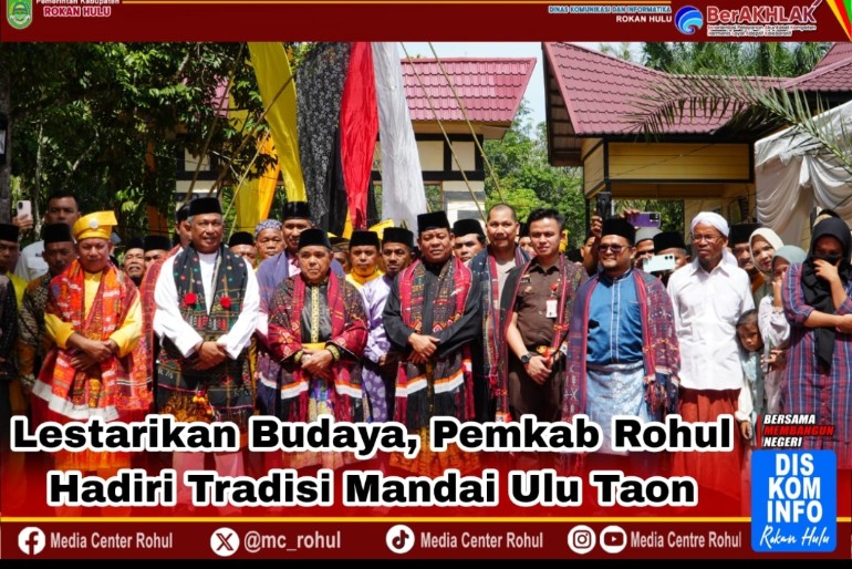 Mandai Ulu Taon, Bupati dan Wakil Kompak Lestarikan Budaya Turun-temurun 
