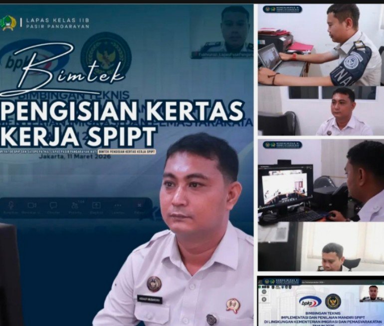 Operator SPIP dan Satops Patnal Lapas Ikuti Bimtek  SPIPT