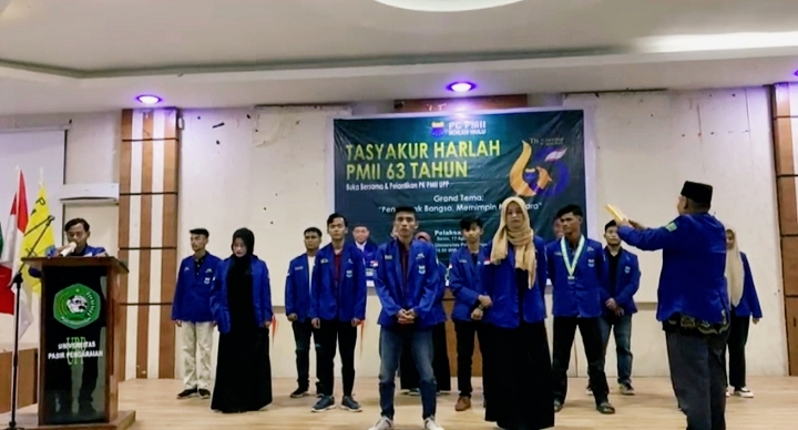 PC PMII Rohul Lakukan Tasyakur dan Buka bersama Serta Pelantikan PK PMII UPP