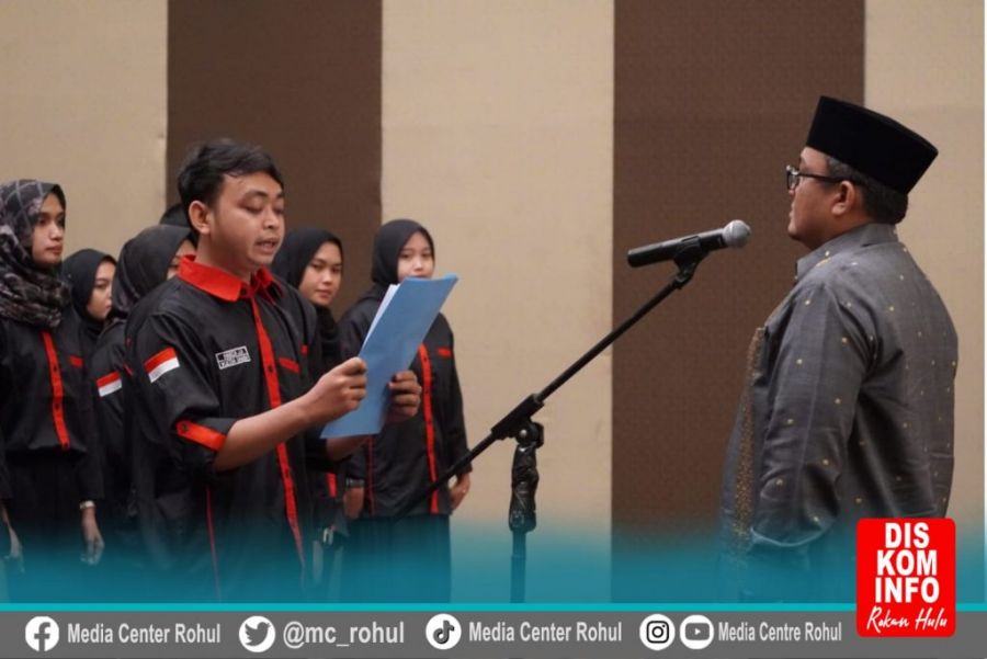 Pelantikan Himarohu 2023-2025, Zaki : Kembangkan Organisasi