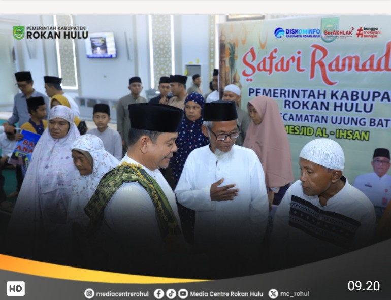 Pemda Rohul Serahkan Bantuan dan Pererat Silaturahmi di Kecamatan Ujung Batu
