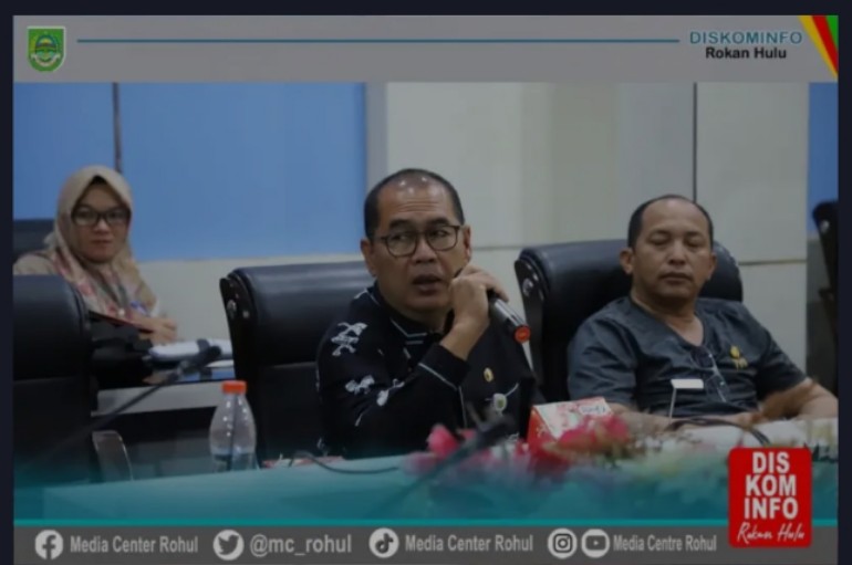 Pemkab Gelar Rapat Awal Peringatan HUT Rohul Ke-25
