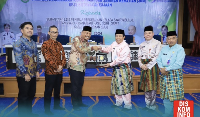 Pemkab Launcing Jaminan Kecelakaan Kerja dan Jaminan BPJS