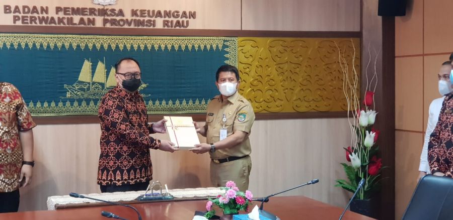 Pemkab Rohul Raih Opini WTP Lima Kali Berturut-Turut dari BPK RI Perwakilan Riau