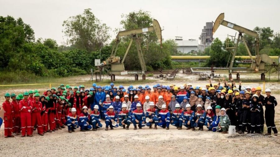 PHR Ajak Siswa SMK ke Area Operasi Edukasi Migas Dan Keselamatan Kerja di Blok Rokan