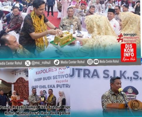 Pisah Sambut kapolres Rohul ; Penuh Haru Dan Kehangatan