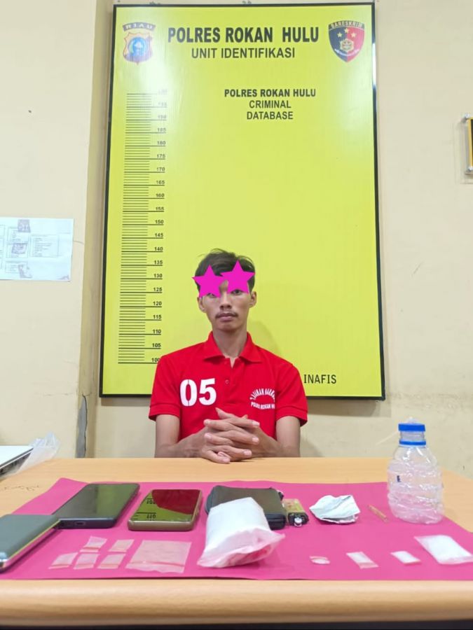 Polisi Gerebek Pemilik Sabu Sekitar 6,17 Gram di Bangun Jaya