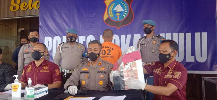 Polres Rohul OTT Kades Rokan Timur, Sita Uang 20 Juta Hasil Pungli Pengurusan SKRT dan SKGR