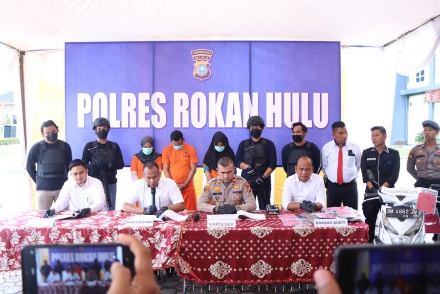 Polres Rohul Ungkap Penemuan Mayat di kebun Sawit Milik Warga Desa Kepenuhan Tengah