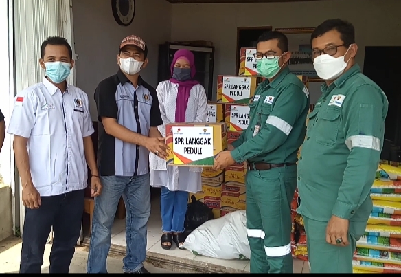 PT. SPR Langgak Bantu PWI Rohul