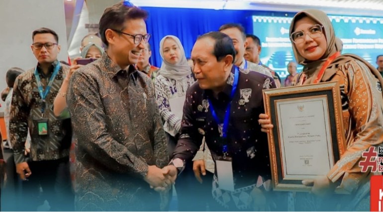 Puskesmas Kunto Darussalam Raih Penghargaan dari Kemenkes RI