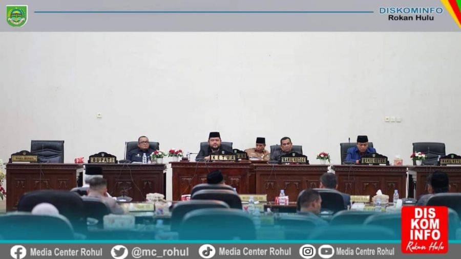 Rapat Paripurna Penyampaian KUA PPAS TA 2024 Sebesar 1 Triliun Lebih